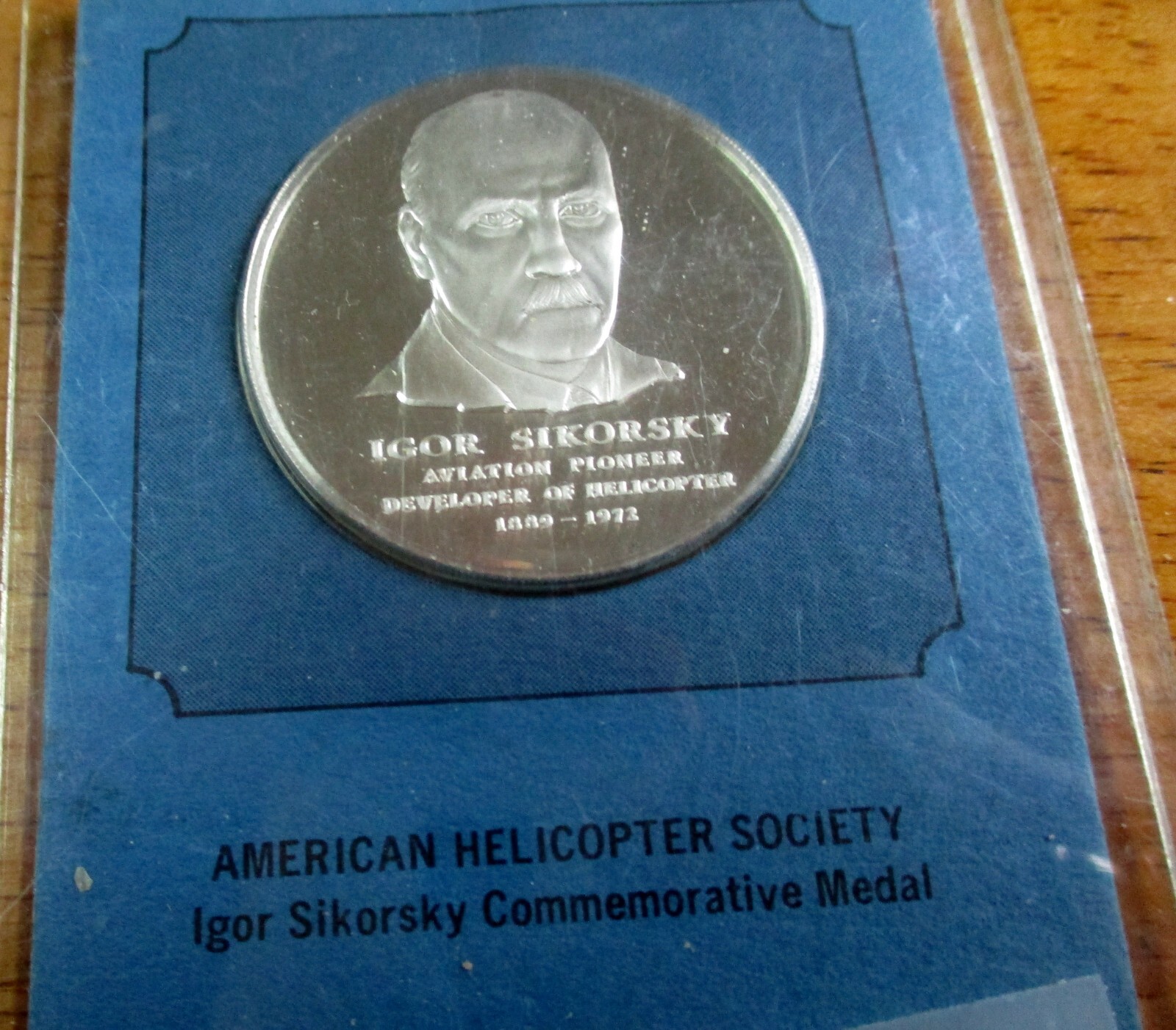 Igor Sikorsky Aviation Pioneer Developer of Helicopter The Ugly Duckling Coin