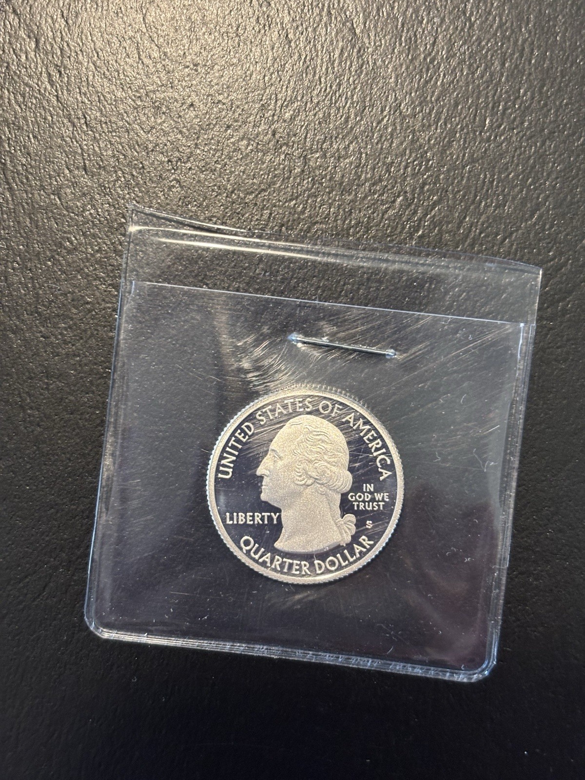 2017 Silver Proof Cam,  Washington Quarter, Fredrick Douglas, From Mint Set