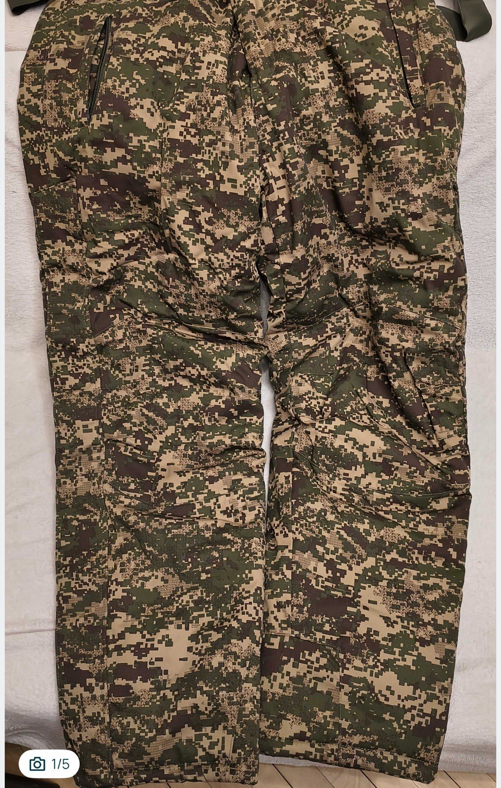 Ukrainian Military Pants with the tactical Suspenders Khyzhak (Predator) 2XL