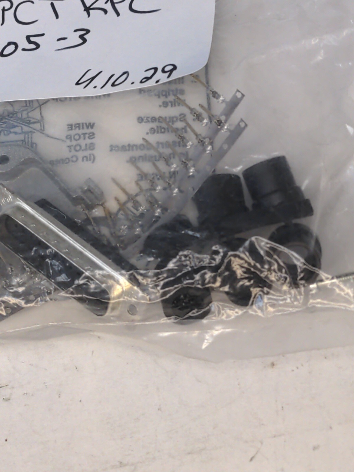 TE CONNECTIVITY AMP D25PCTKPC (749805-3) SHIELDED CRIMP SNAP KITS