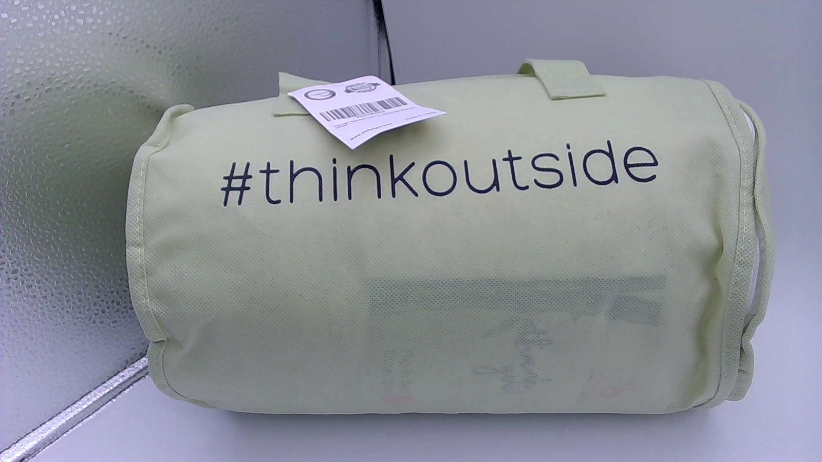 Outbright Camping Pillow - Large Plush Memory Foam With Reversible Cover