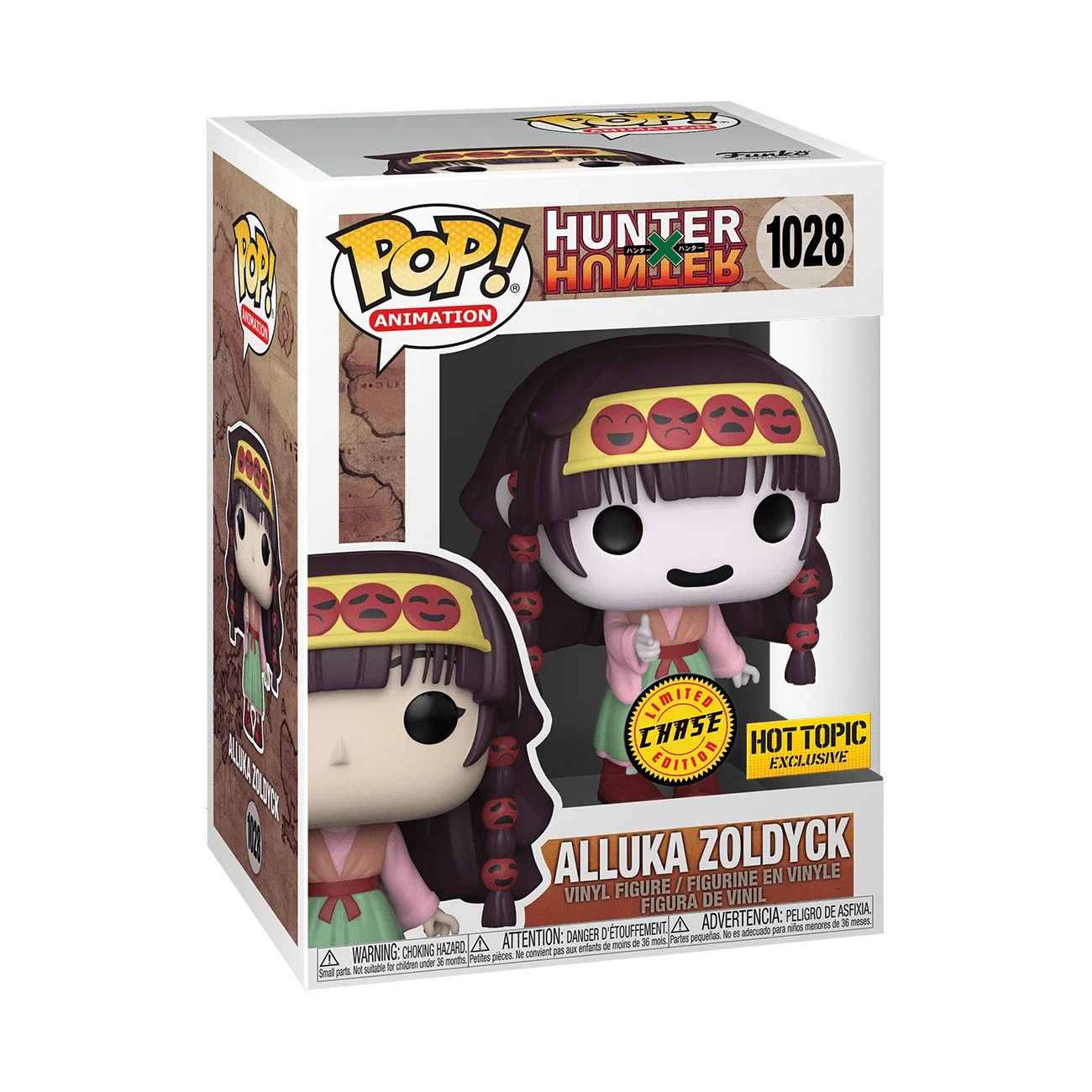 Funko Pop Hunter X Hunter Vinyl Figure Alluka Zoldyck 1028 Hot Topic Exc. CHASE