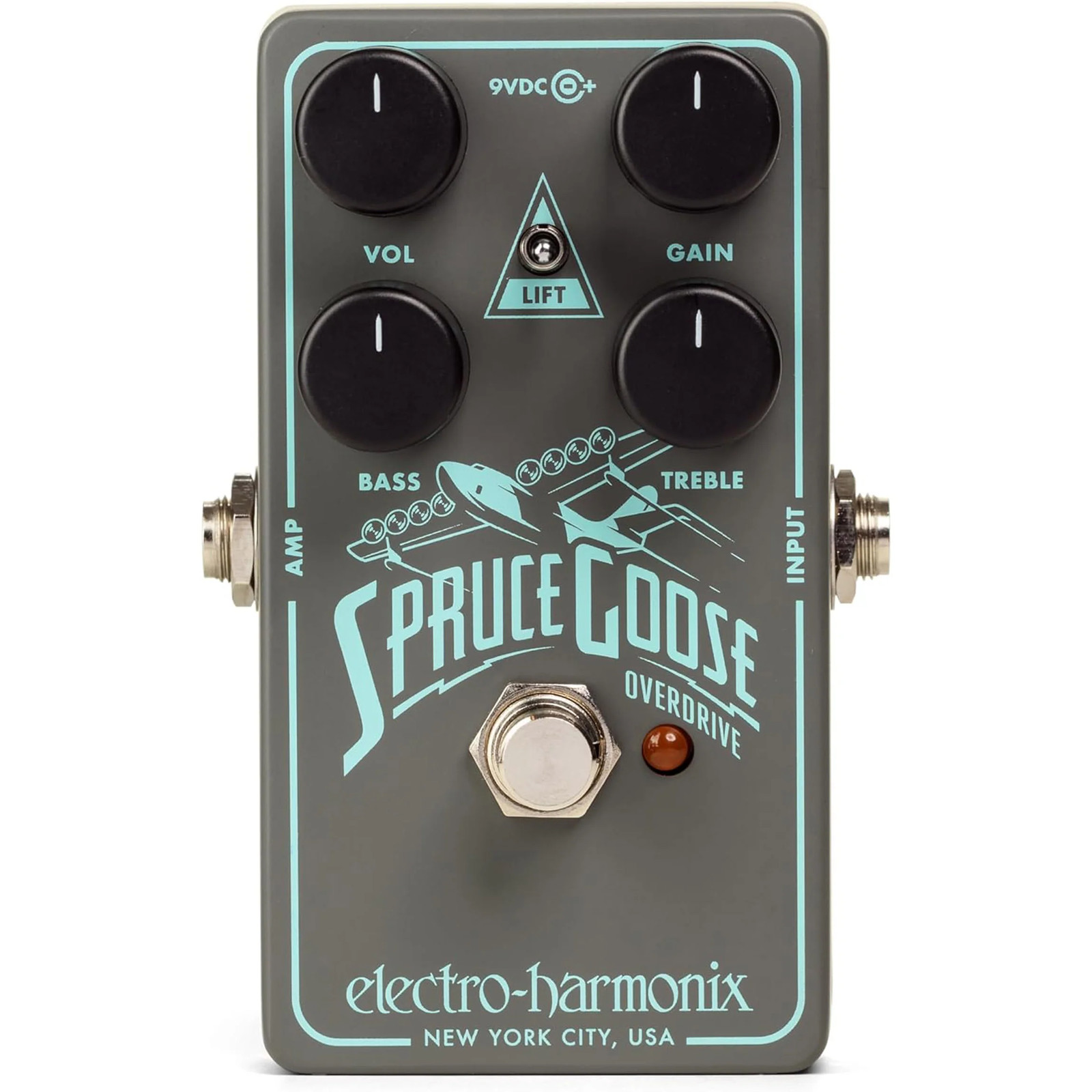 Electro Harmonix Spruce Goose Overdrive Effects Pedal