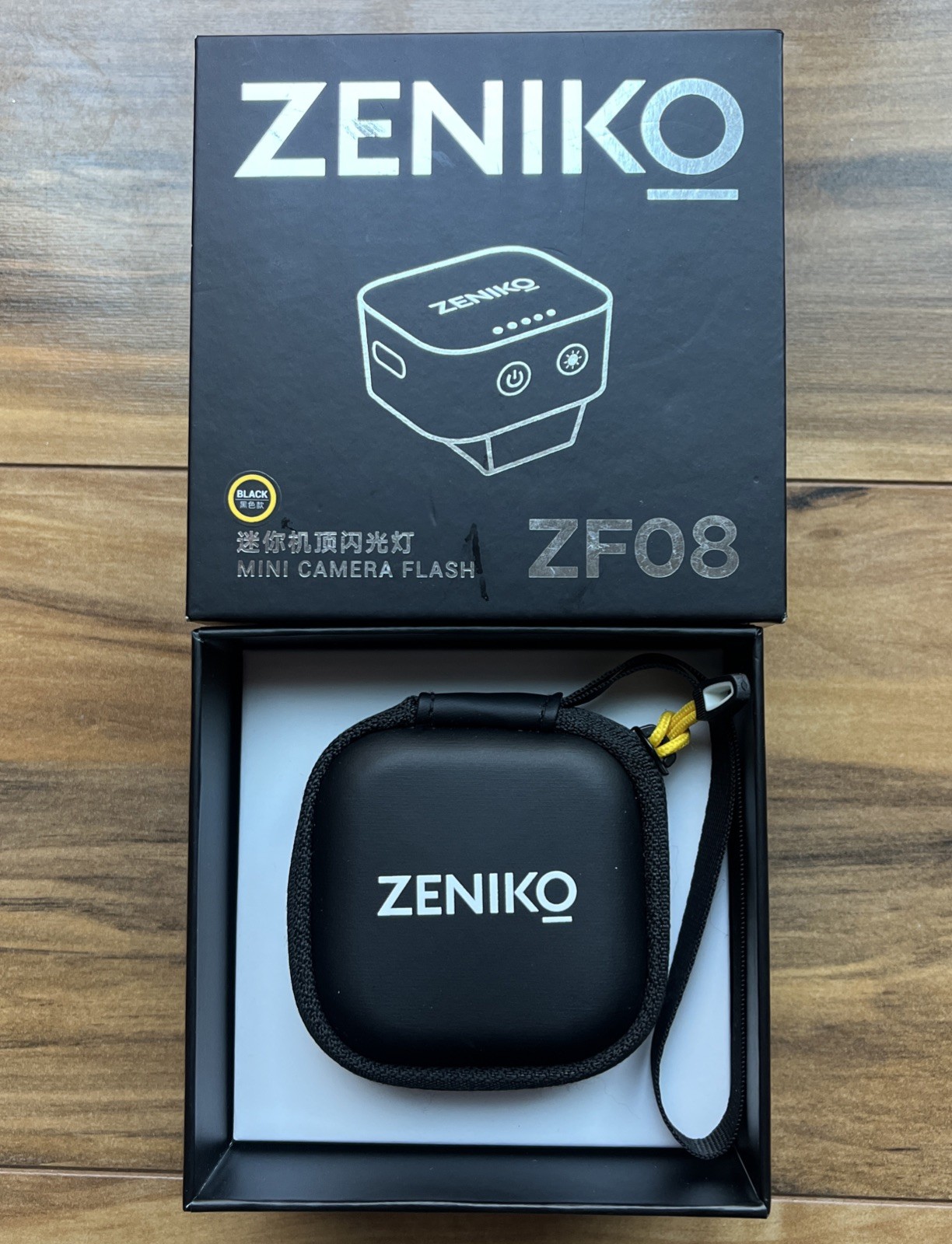 ZENIKO ZF08 Mini Camera Flash Speedlite Universal for Sony Nikon Canon Fuji