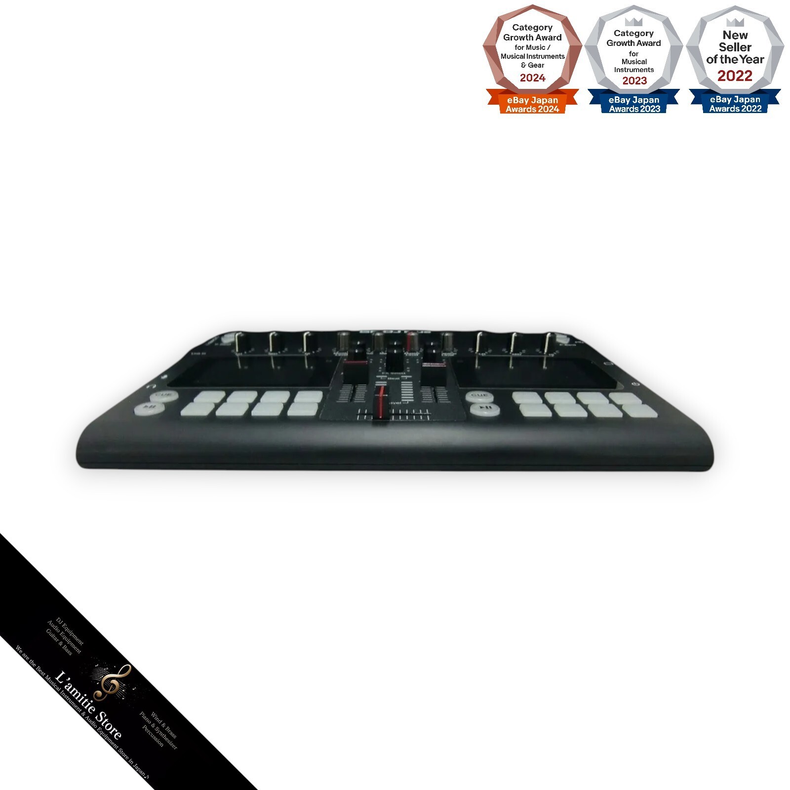 GODJ Plus A4-Size Portable DJ Controller Touch Screen Digital Speaker Box Mint