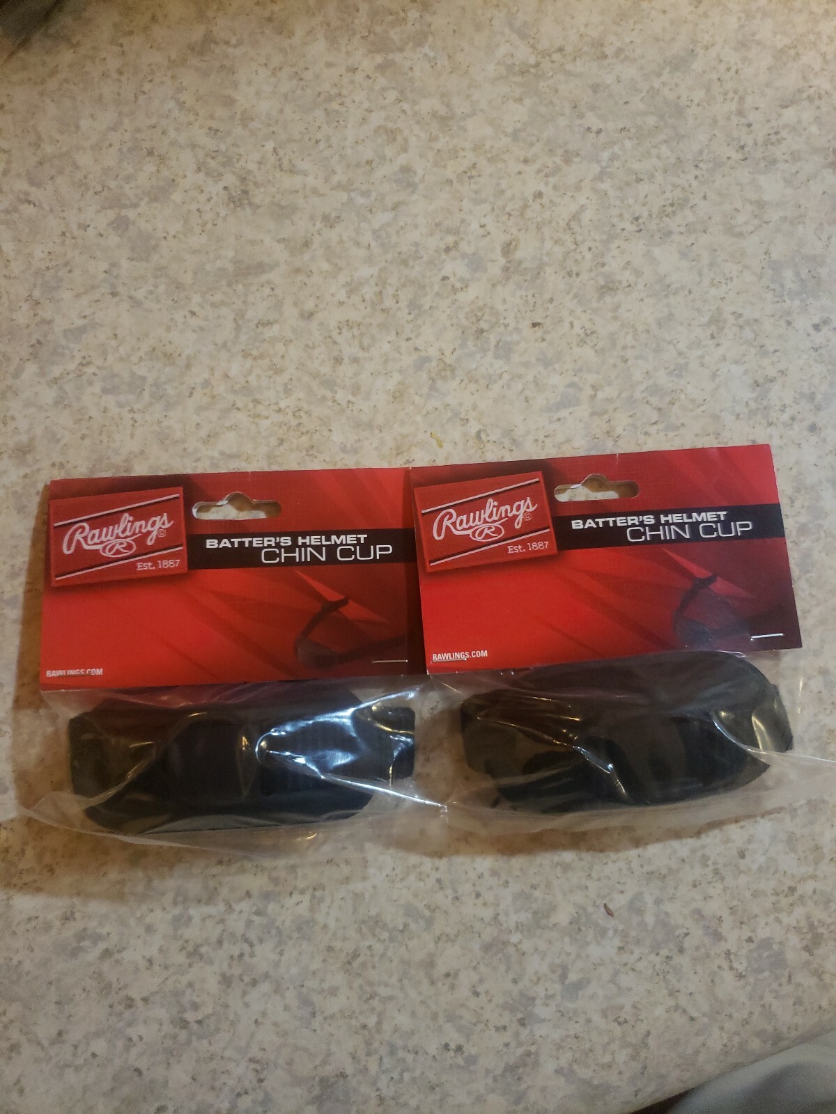 X2 Rawlings Chin Cup Guard Durable Strap Batting Batters Helmet RCSCUP 1775R11