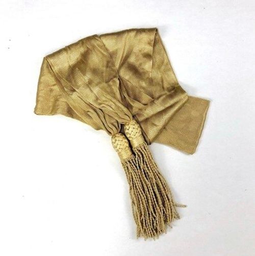 Buff Silk Sash - Civil War General Officers Sash