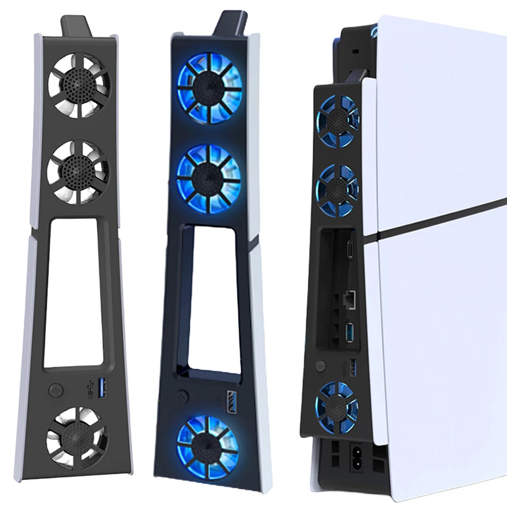 Cooling Fan for PS5 Slim Console (Digital/Disc) with Fan...