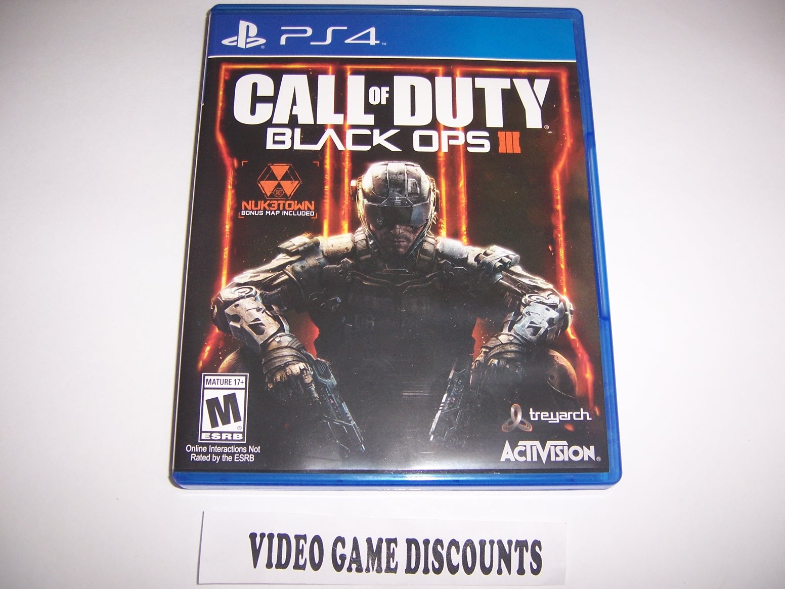Original Box Case Replacement Sony PlayStation 4 PS4 CALL OF DUTY BLACK OPS III