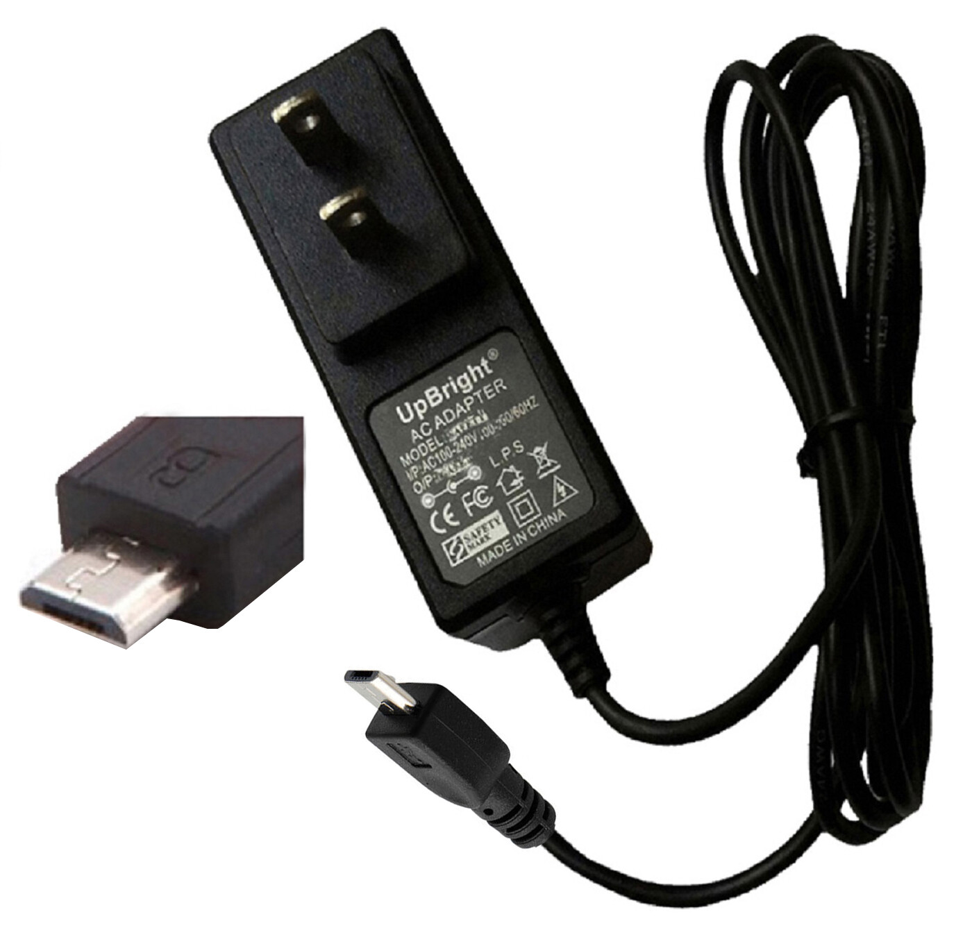 USB 5V 2A AC Adapter For RedFuel Powered by Schumacher Jump Starter SL161 SL 161