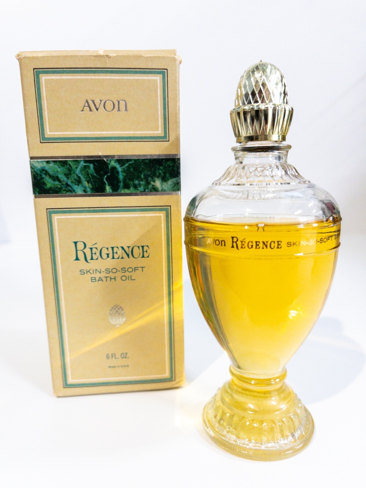 Vintage New Regence Skin So Soft Original 6 FL.Oz Bath Oil Made In USA
