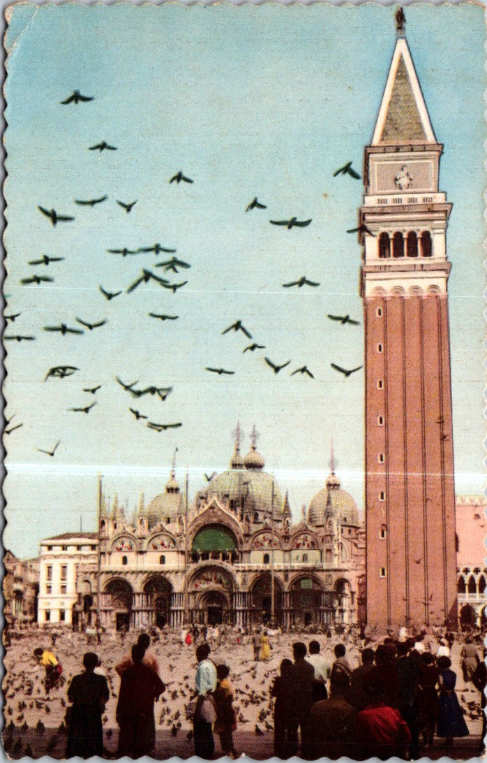 (1006) 31-5-2025 - Italy - Bell in Venice (posted to Australia from UK 1960's)