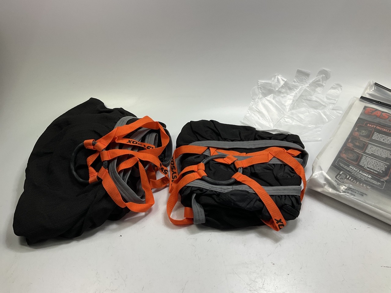 Quality Chain ES445 Easy Sox Fabric Traction Device Snow Chain Sock 445/50-22.5