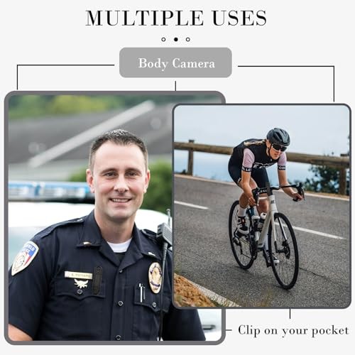 Mini Body Camera with Audio and Video Recording HD 1080P Body Cam, 32GB