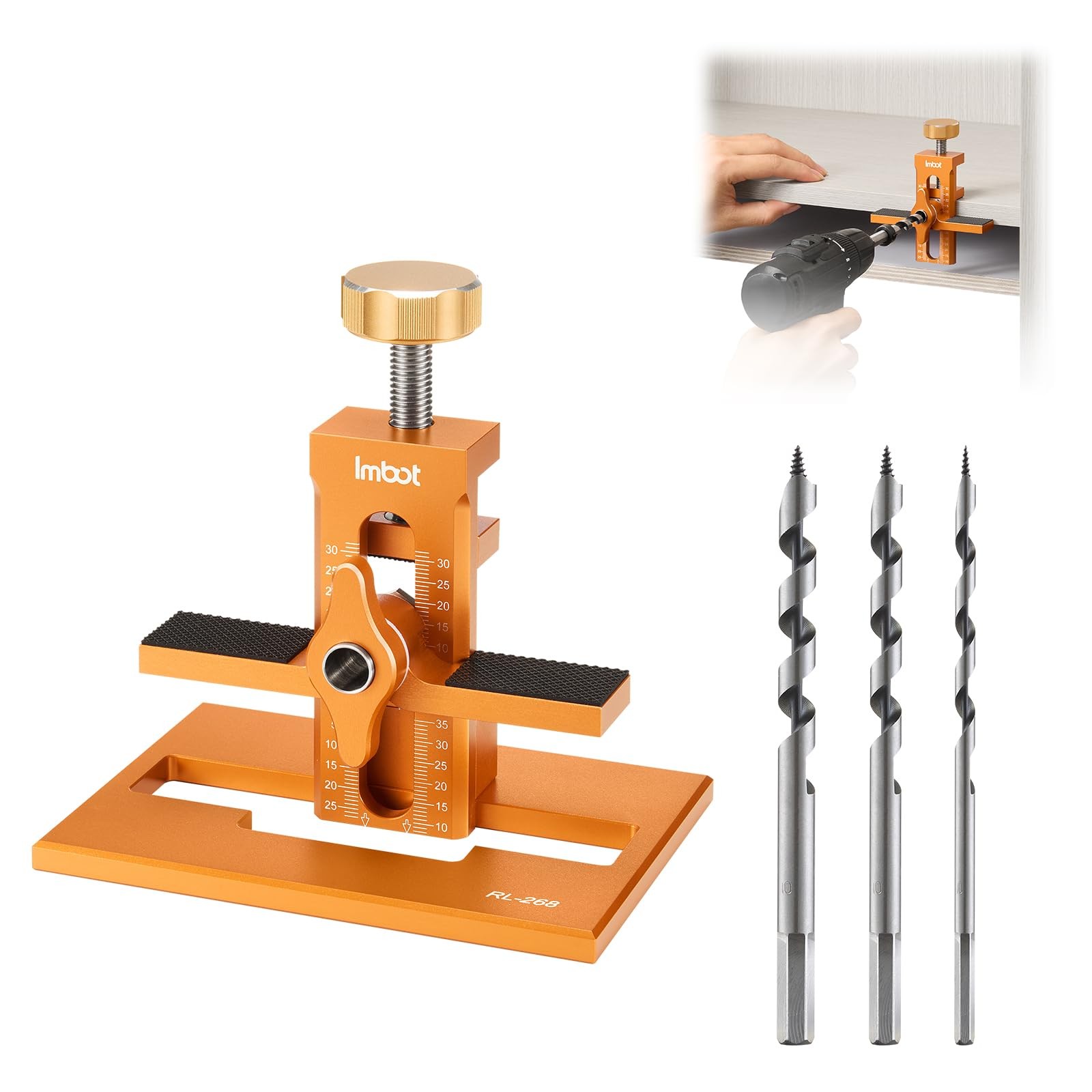 Cabinet Door Mounting Jig &With Base 3-In-1 Cabinet Door Installation Positio...