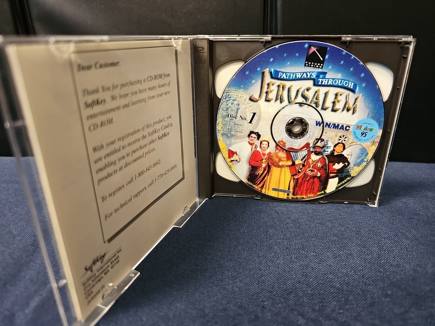 Pathways Through Jerusalem (PC, Program) Windows FREE SHIPPING
