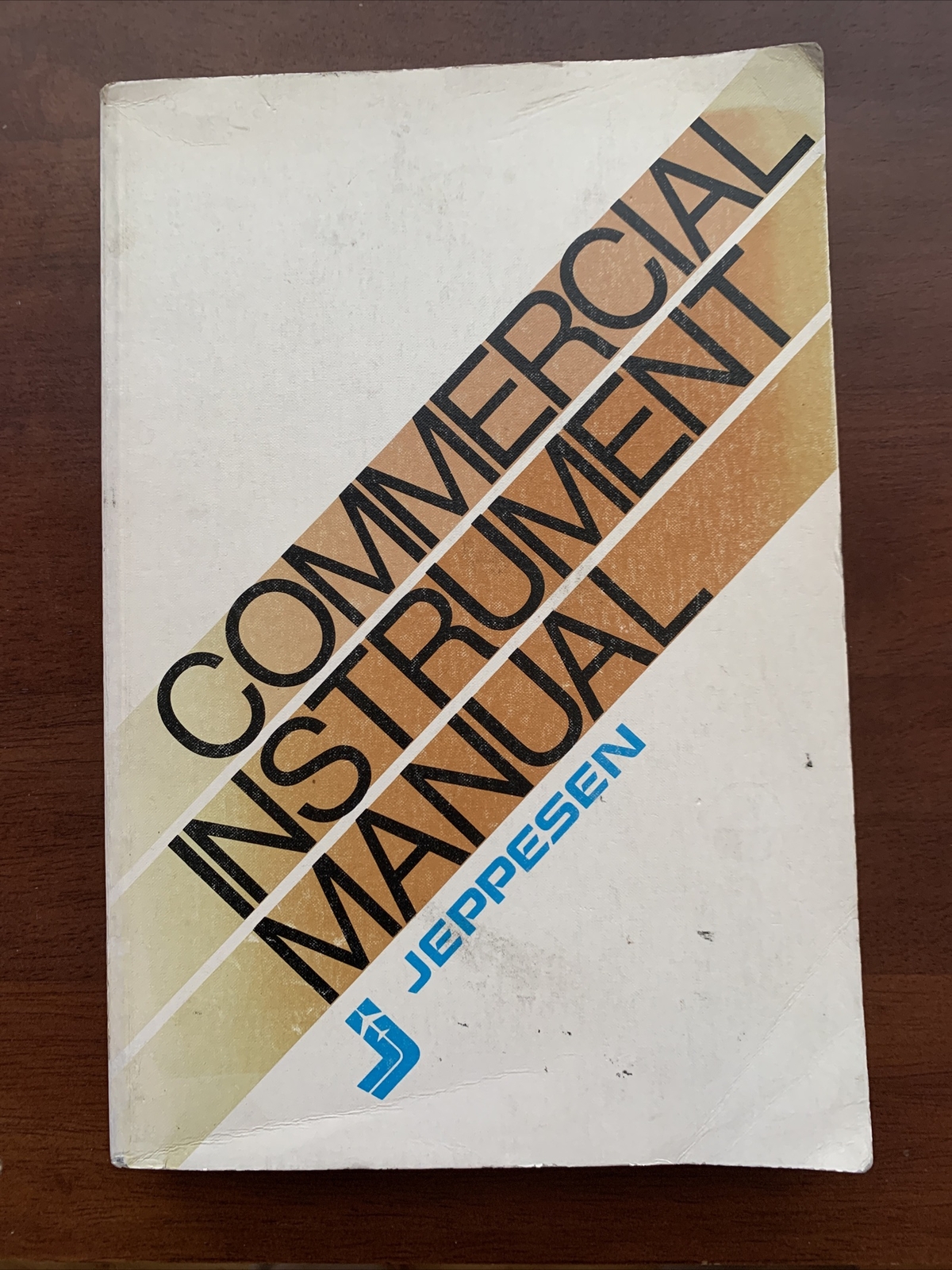 Jeppesen Commercial Instrument Manual 1977 Vintage Airplane Instruction