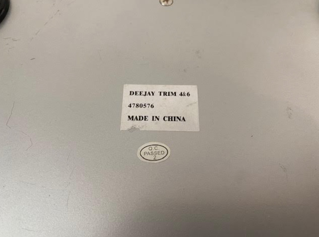 Hercules Deejay trim 4&6 Audio Interface - For parts