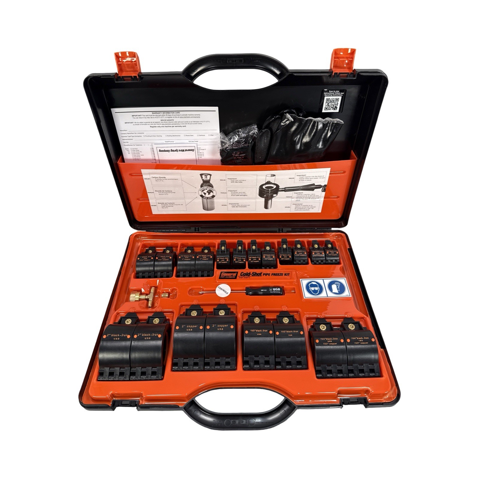 General Wire CST2 Cold-Shot Pipe Freeze Kit Without Hoses