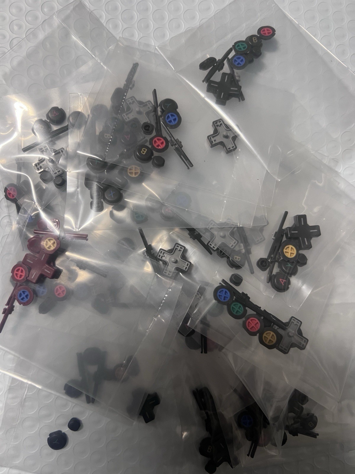 Lot Of 10 Sets new nintendo 3ds xl buttons Mixed Color