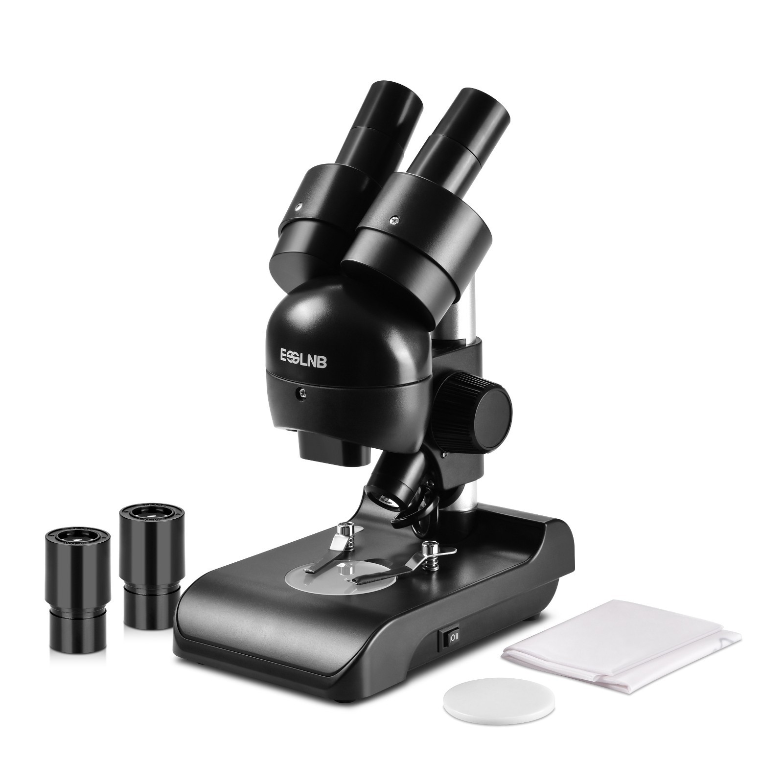 Portable Biological Microscope with 10x Eyepieces 3XObjectives 30X Magnification