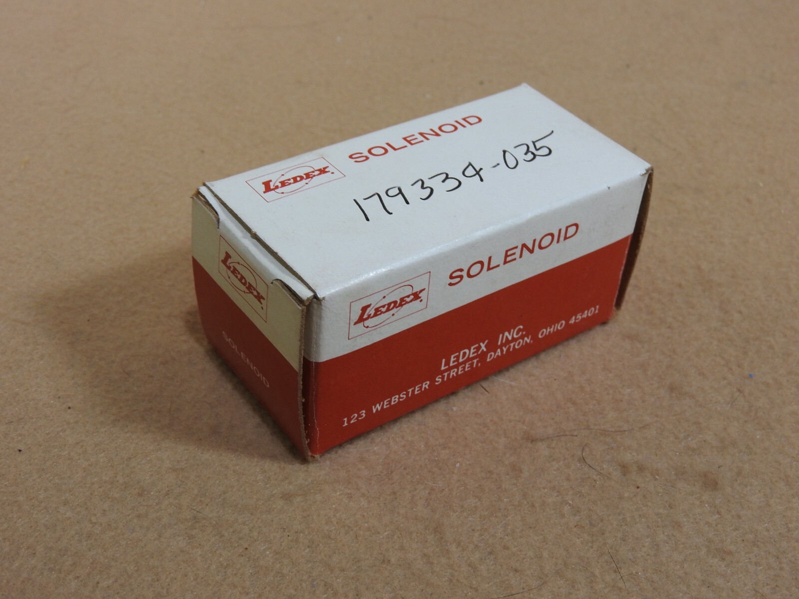 Ledex 179349-035 Solenoid - New in Box, Lot of 4
