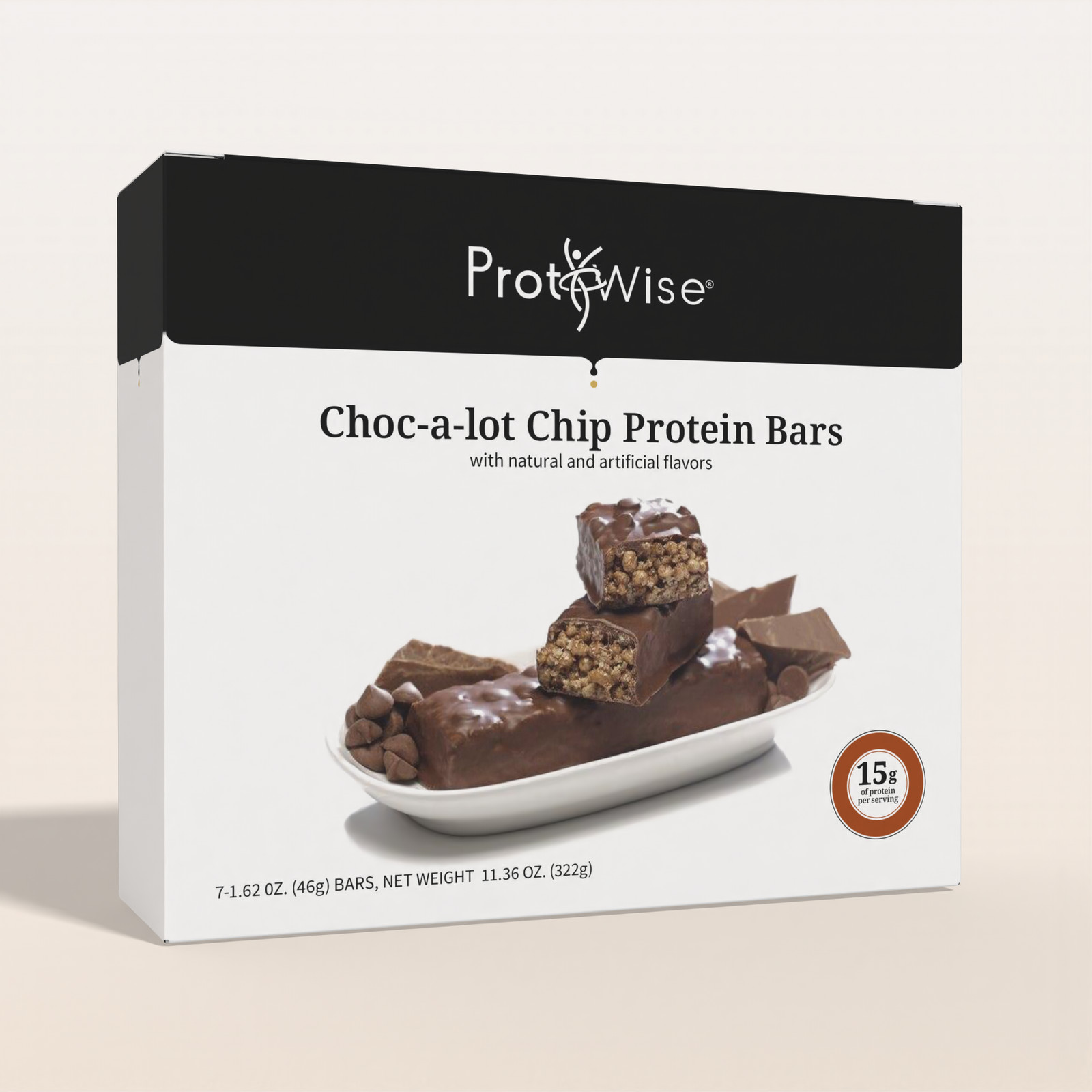 ProtiWise Protein Bars Choc-a-lot Chip 7ct Weight Management Snack