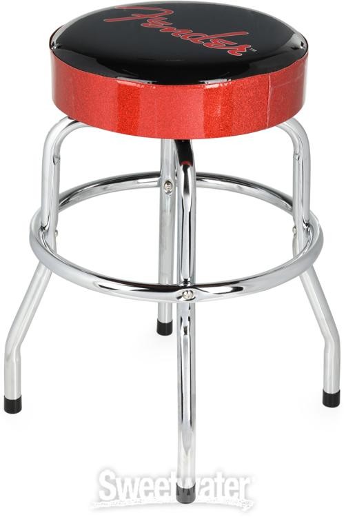 Fender Red Sparkle Barstool - 24-inch