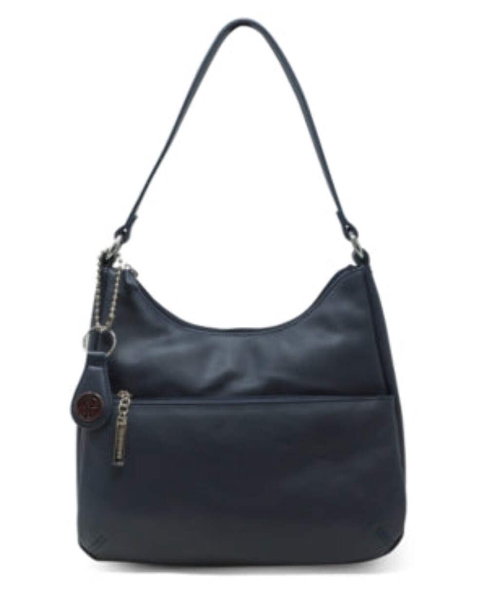 Giani Bernini Nappa Leather Hobo NavySilver NWT