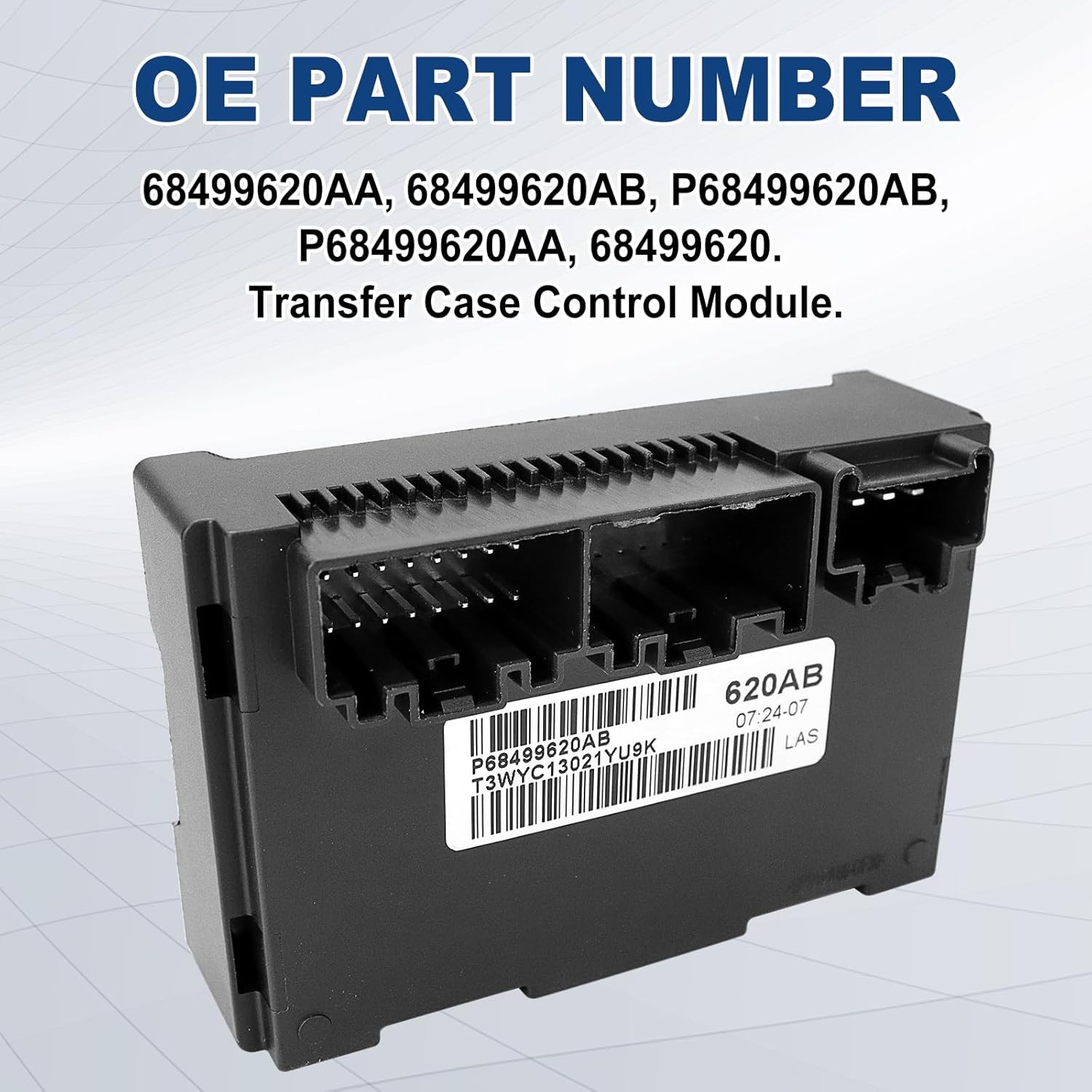 For 2021-2025 Dodge Durango Transfer Case Control Module 68499620AA Plug & Play