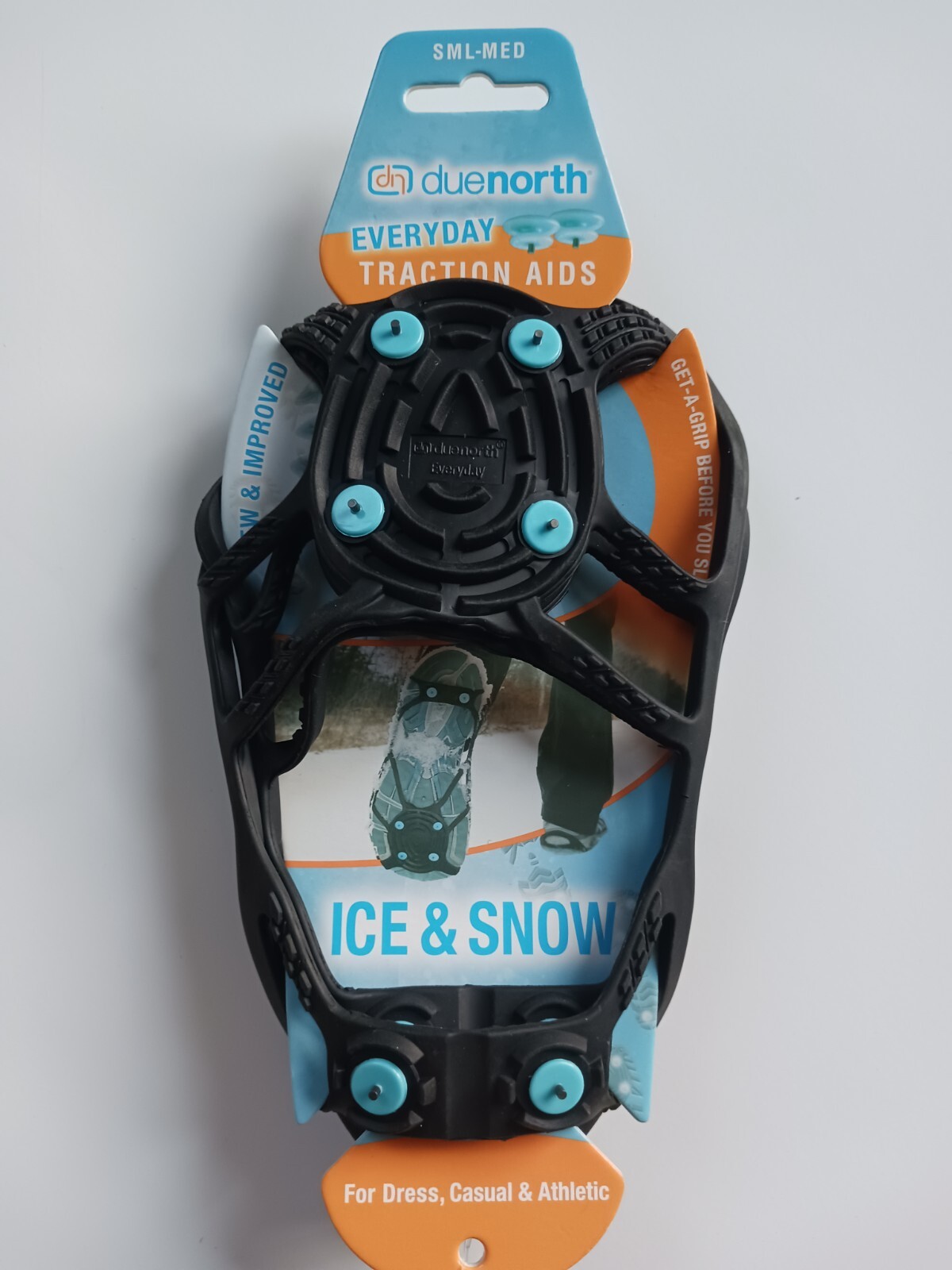DueNorth Everyday Traction Aids Ice and Snow Size Small/Medium New