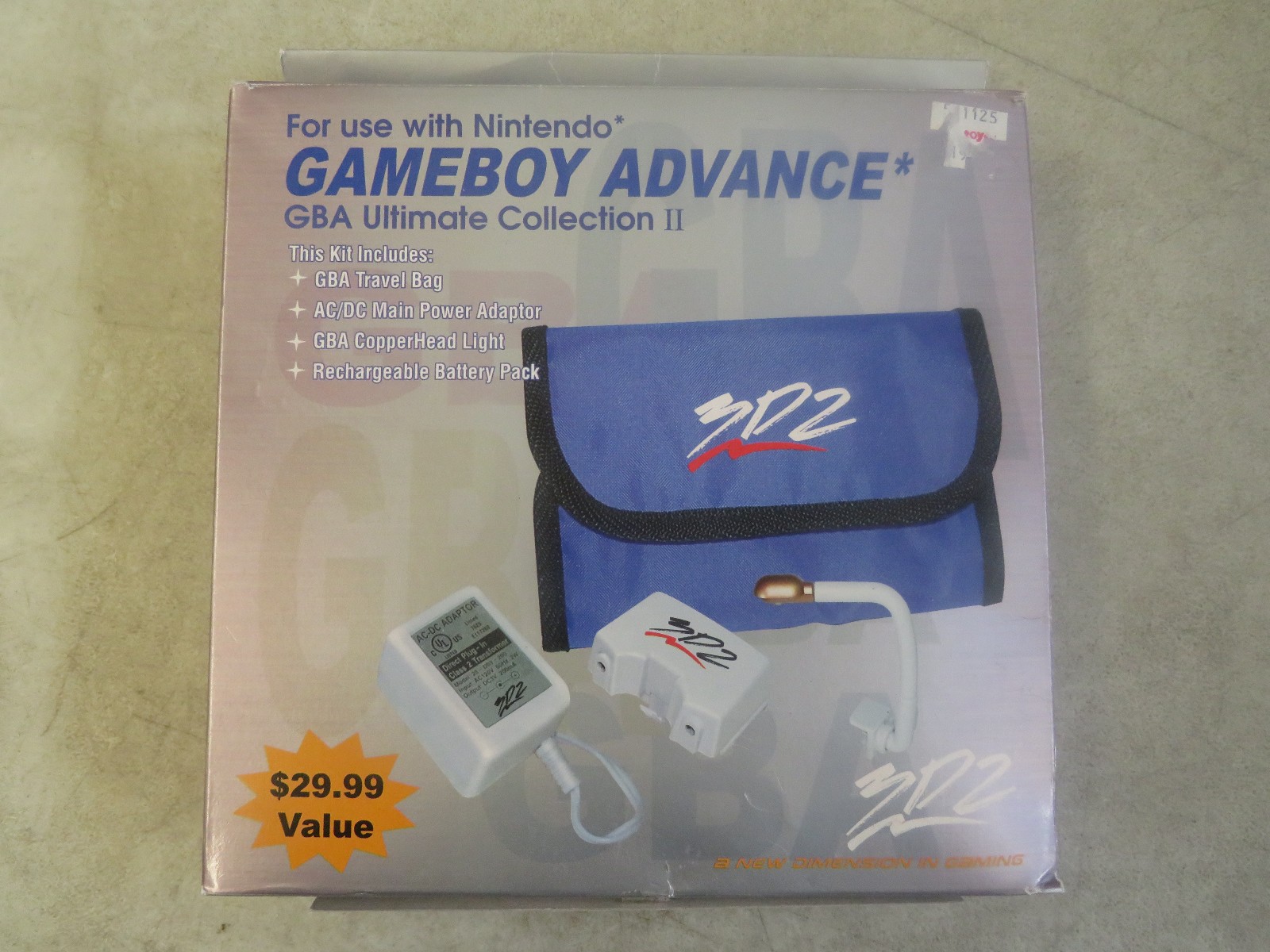 CIB Nintendo Game Boy Advance GBA Ultimate Collection II 3D2 Accessory Pack