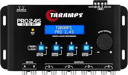 Car DSP 4 Channel Output Digital Processor 2 Input