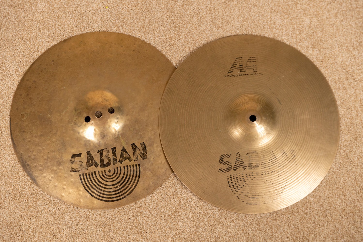 Sabian 14" AA Fusion Hats 1128g 1720g