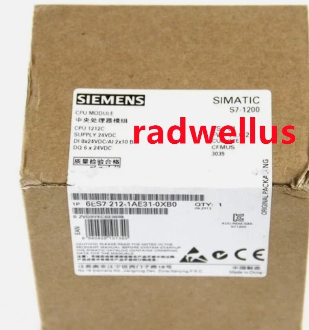 NEW IN BOX SIEMENS 6ES7 212-1AE31-0XB0 6ES7 212-1AE31-0XB0