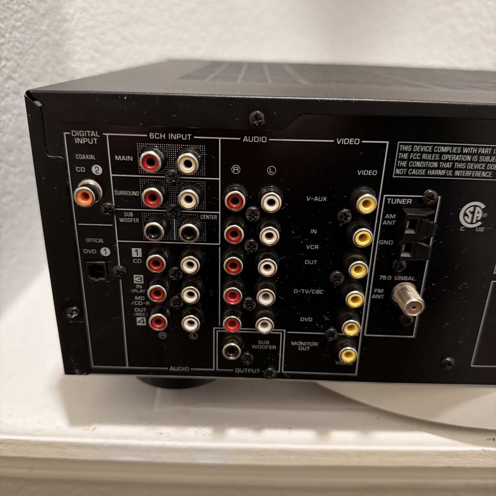 Yamaha HTR-5540 5.1 AV Receiver – DTS / Dolby Digital – Tested – See Video!