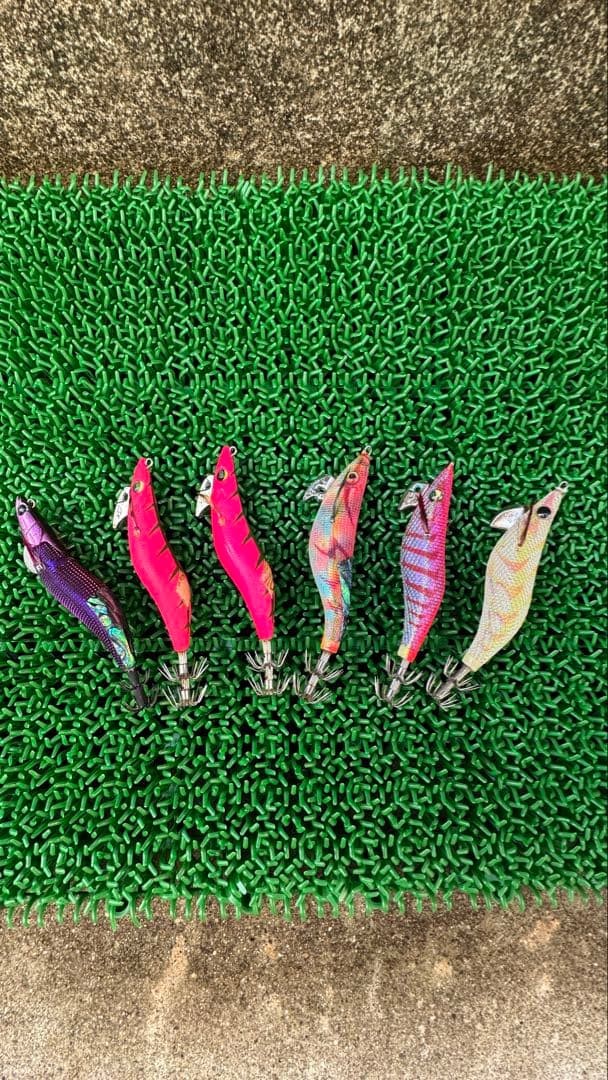 Daiwa Egi Squid Jig 2.5 Size Assorted Set of 6 japan