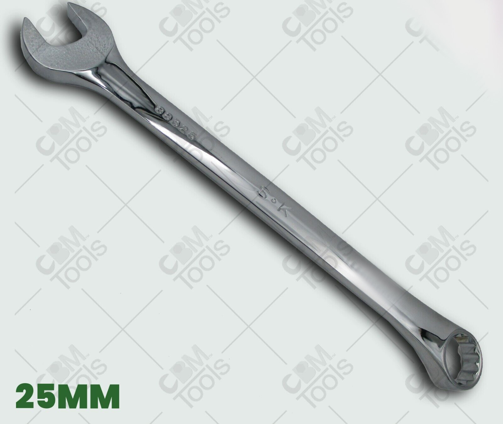 SK Professional Tools 88325 12 Point Metric Combination Wrench - 25mm
