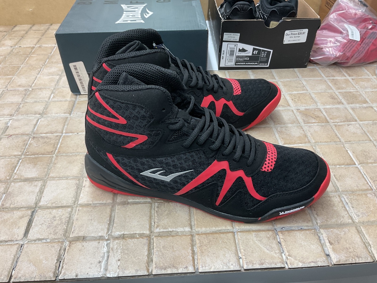 Evertlast PIVT Low Top Boxing Shoes Size 13