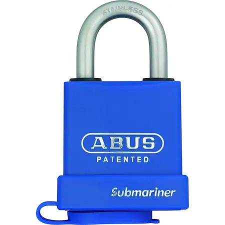Abus 83271 Padlock, 2 25/64" H, 2 1/4" W, Black