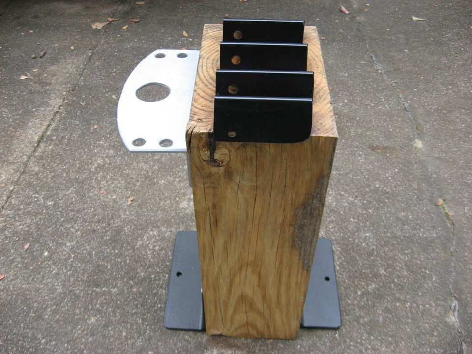 Professional Wooden Anvil Base, 8"d x 12"w