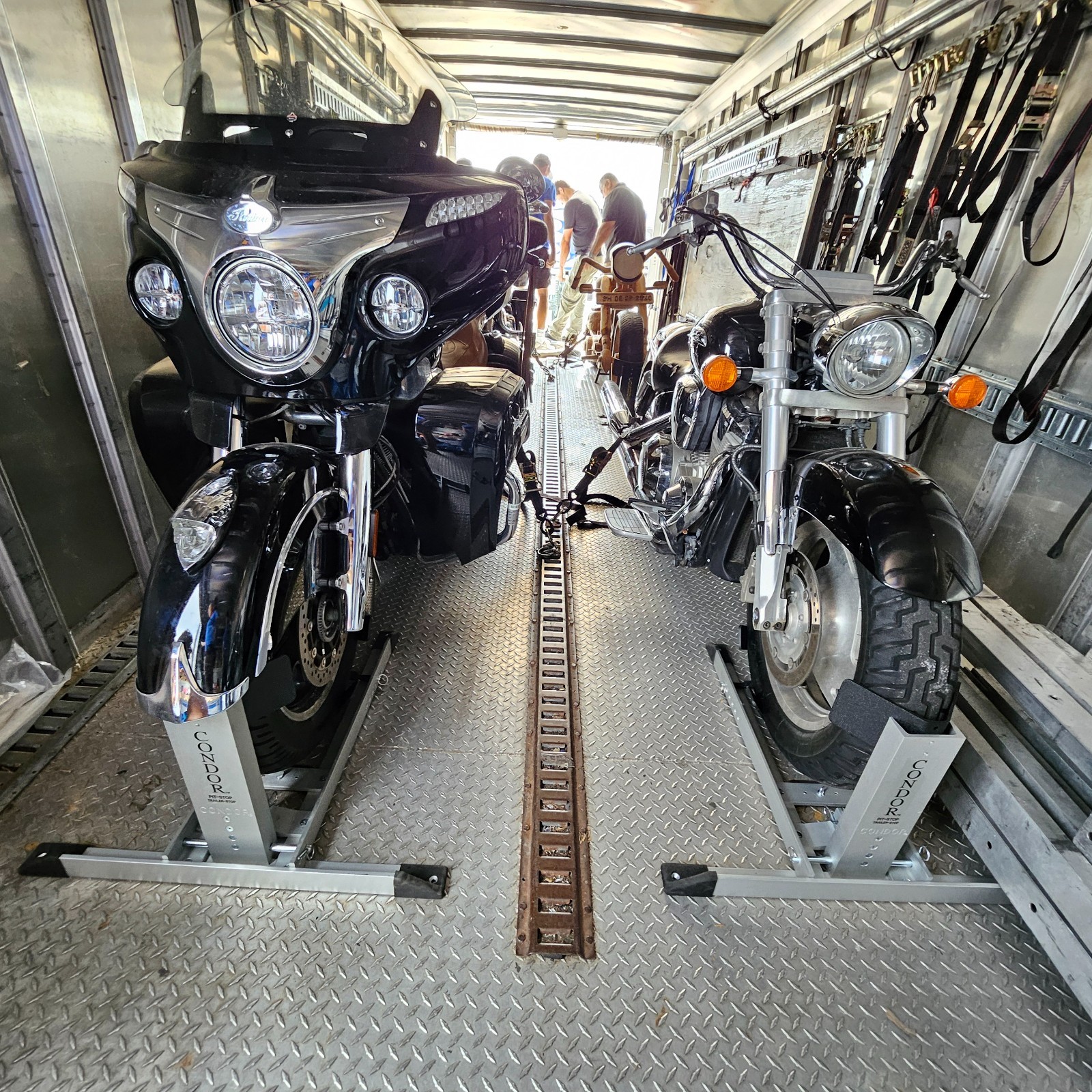 Pit-Stop Motorcycle Wheel Chock PS-1500 by Condor
