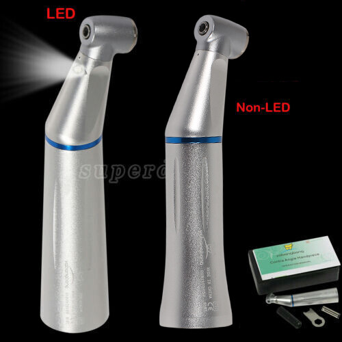 Dental Inner Water Spray Contra Angle (LED) Low Speed Handpiece Push fit NSK ns