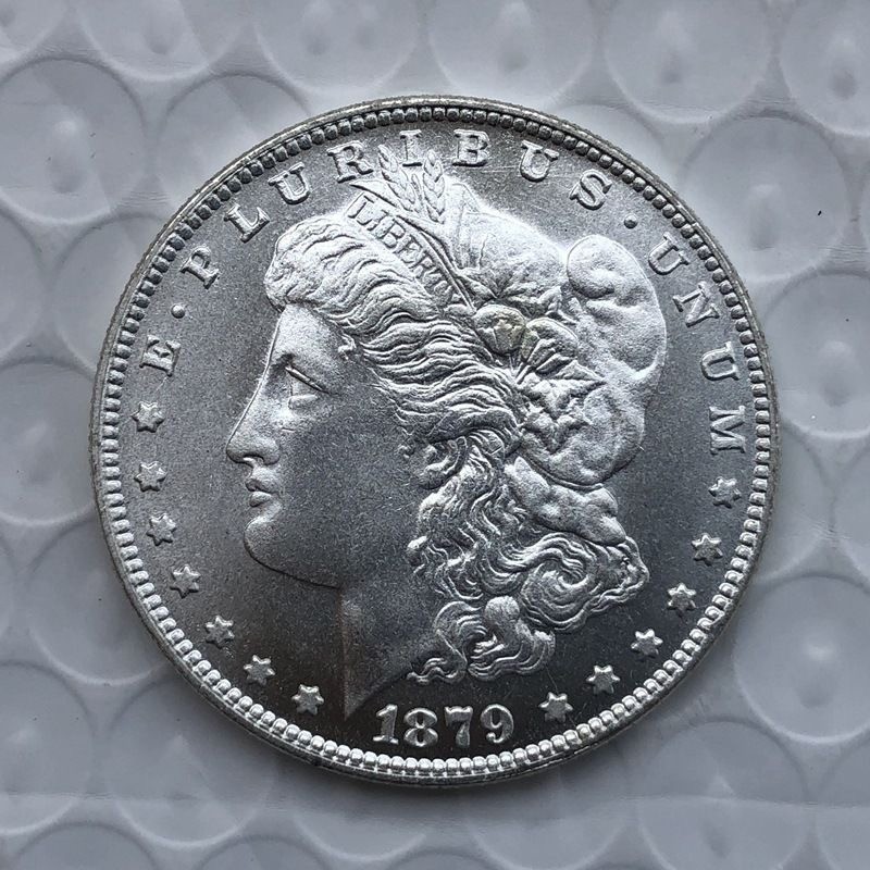 1879 CC Morgan Silver Dollar $1 Brilliant Uncirculated BU