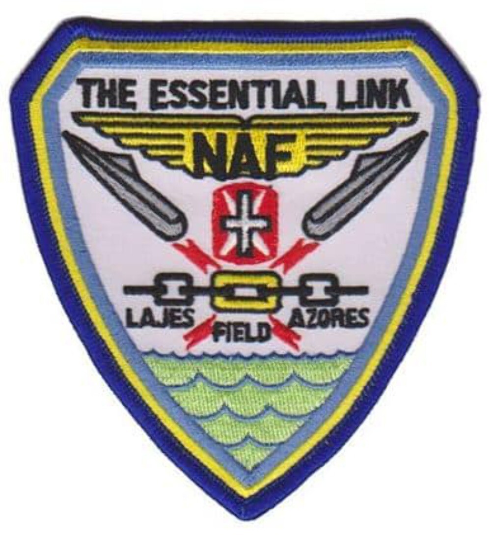 NAF Lajes Patch – Sew On, 4"