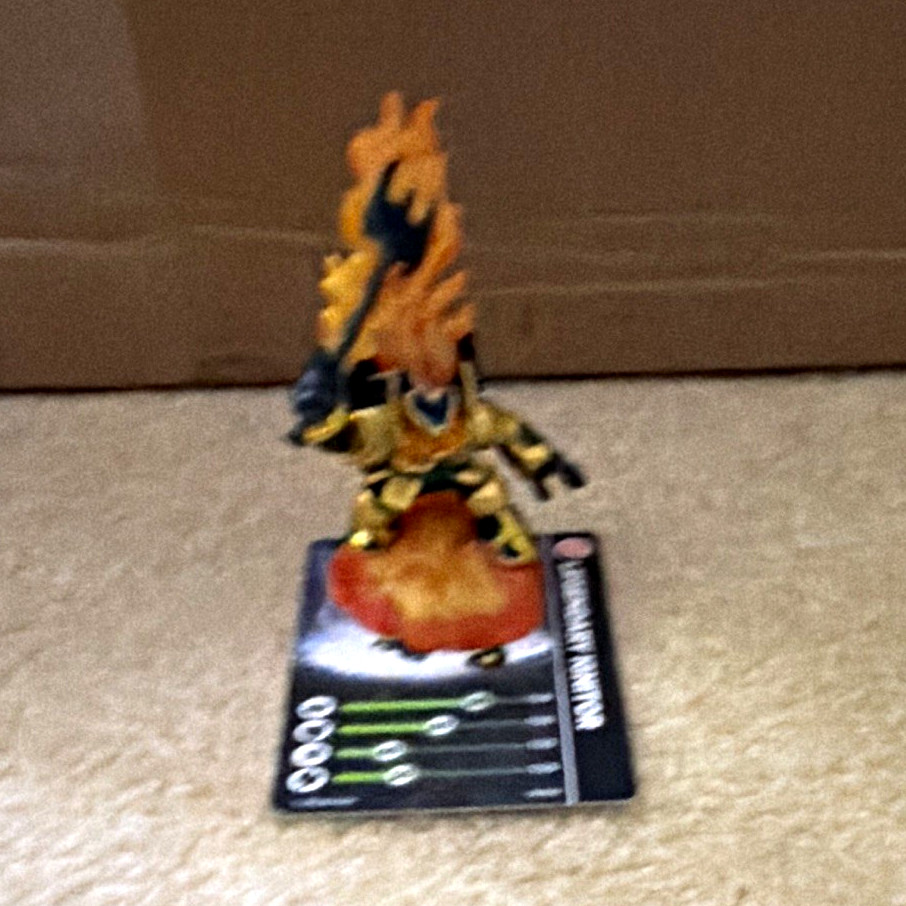 Skylanders Trap Team Legendary Ignitor Painted Figure w/ Character Card