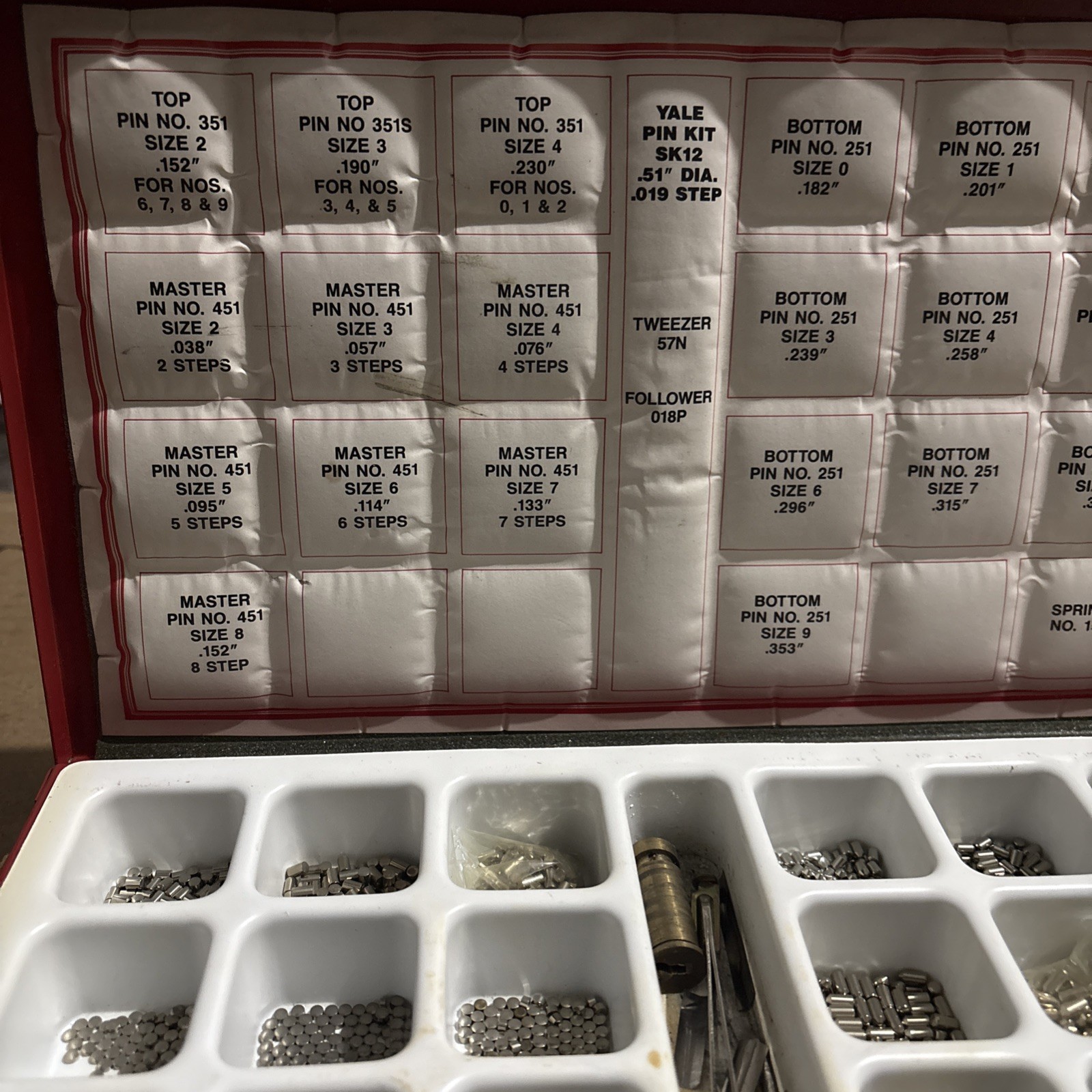 Vintage-Used-Yale-Keying Kit