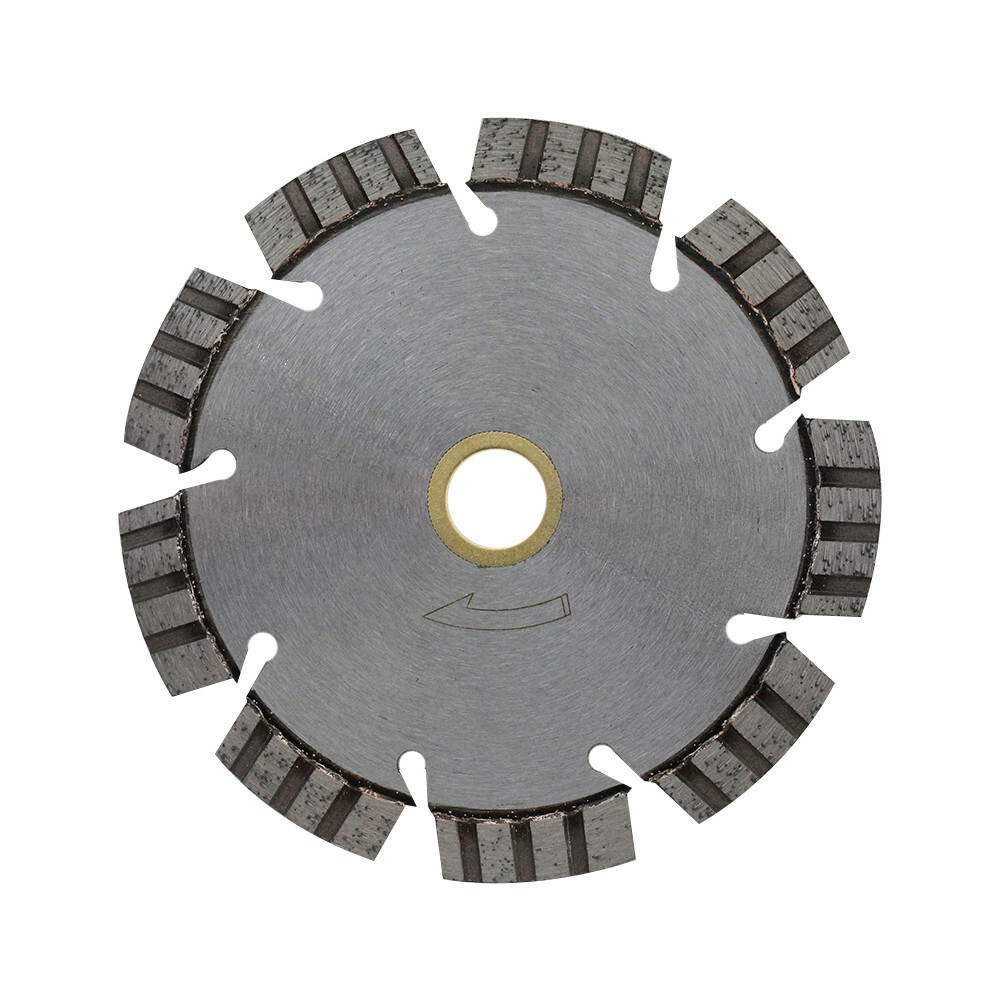 5'' Turbo Segmented Diamond Blade Concrete Hard Brick Field Stone Cutter 7/8''