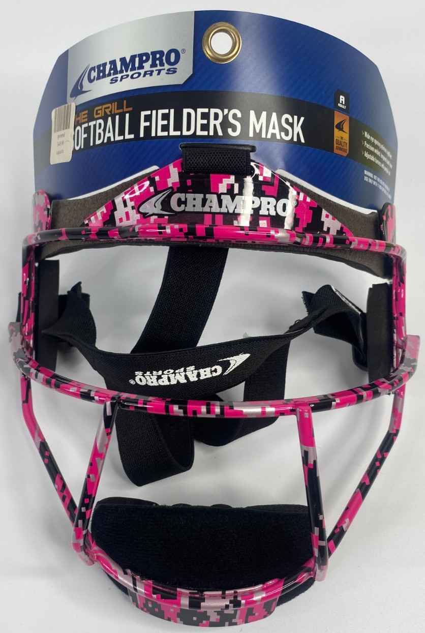 CHAMPRO THE GRILL DEFENSIVE FIELDER'S MASK ADULT SIZE 6 3/4 - 7 1/2