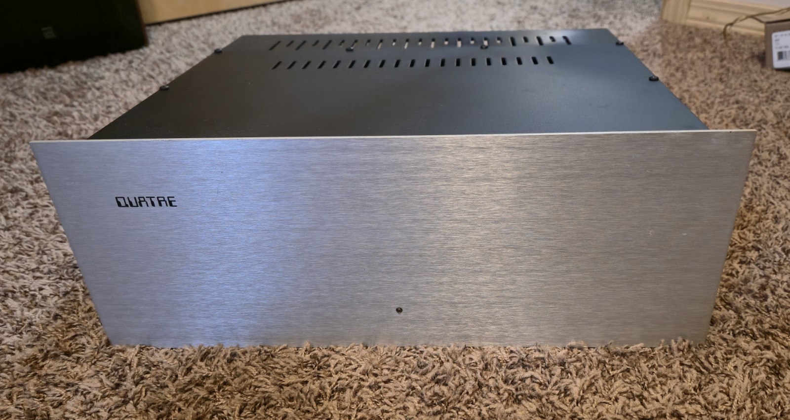 Vintage QUATRE DLH 100 -100 Watt Power amplifier 2 Channel Stereo - Made in USA